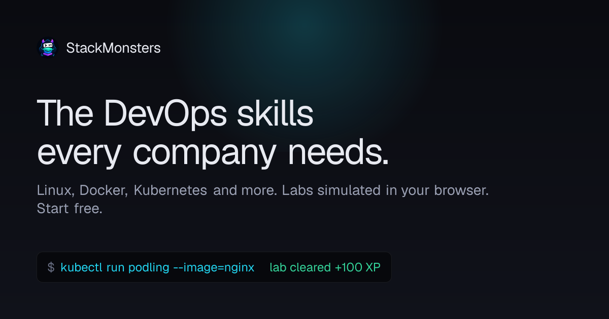 Courses · StackMonsters